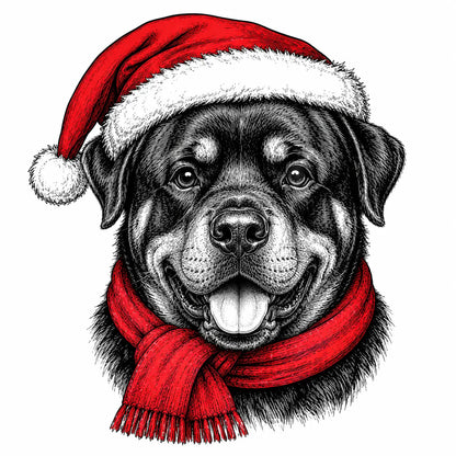 Santa Paws Christmas Dog Sweatshirt, 50 Dog Breeds in Festive Santa Hat Sweatshirt, Dog Lover Shirt, Funny Christmas Gift Sweatshirt