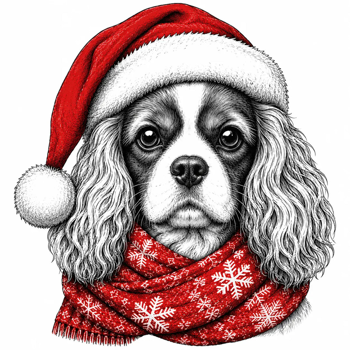 Santa Paws Christmas Dog Sweatshirt, 50 Dog Breeds in Festive Santa Hat Sweatshirt, Dog Lover Shirt, Funny Christmas Gift Sweatshirt