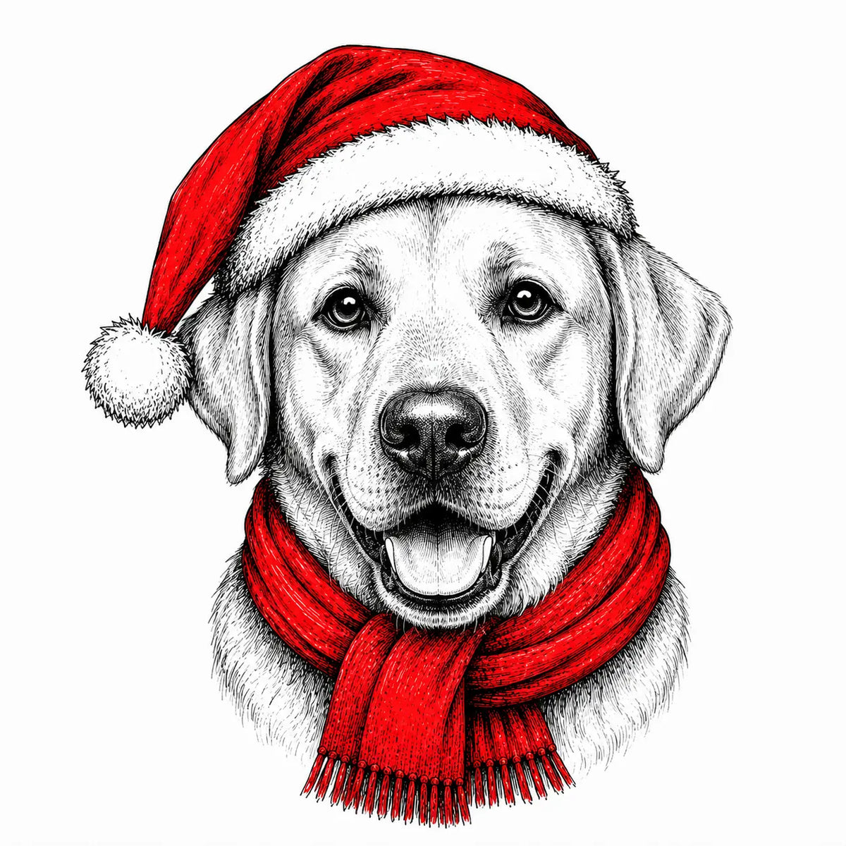 Santa Paws Christmas Dog Sweatshirt, 50 Dog Breeds in Festive Santa Hat Sweatshirt, Dog Lover Shirt, Funny Christmas Gift Sweatshirt